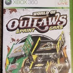 World Of Outlaws Sprint Cars Xbox 360 Game TESTED