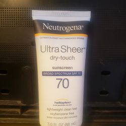 Neutrogena Ultra Sheer  SPF 70
