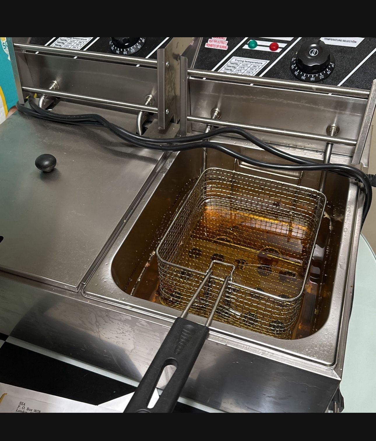 Double Basket Fryer