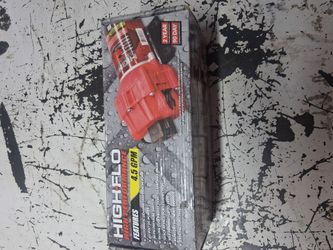 High performance  4.5 gallons per minute water pump
