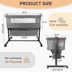 Baby Bassinet Bedside Sleeper