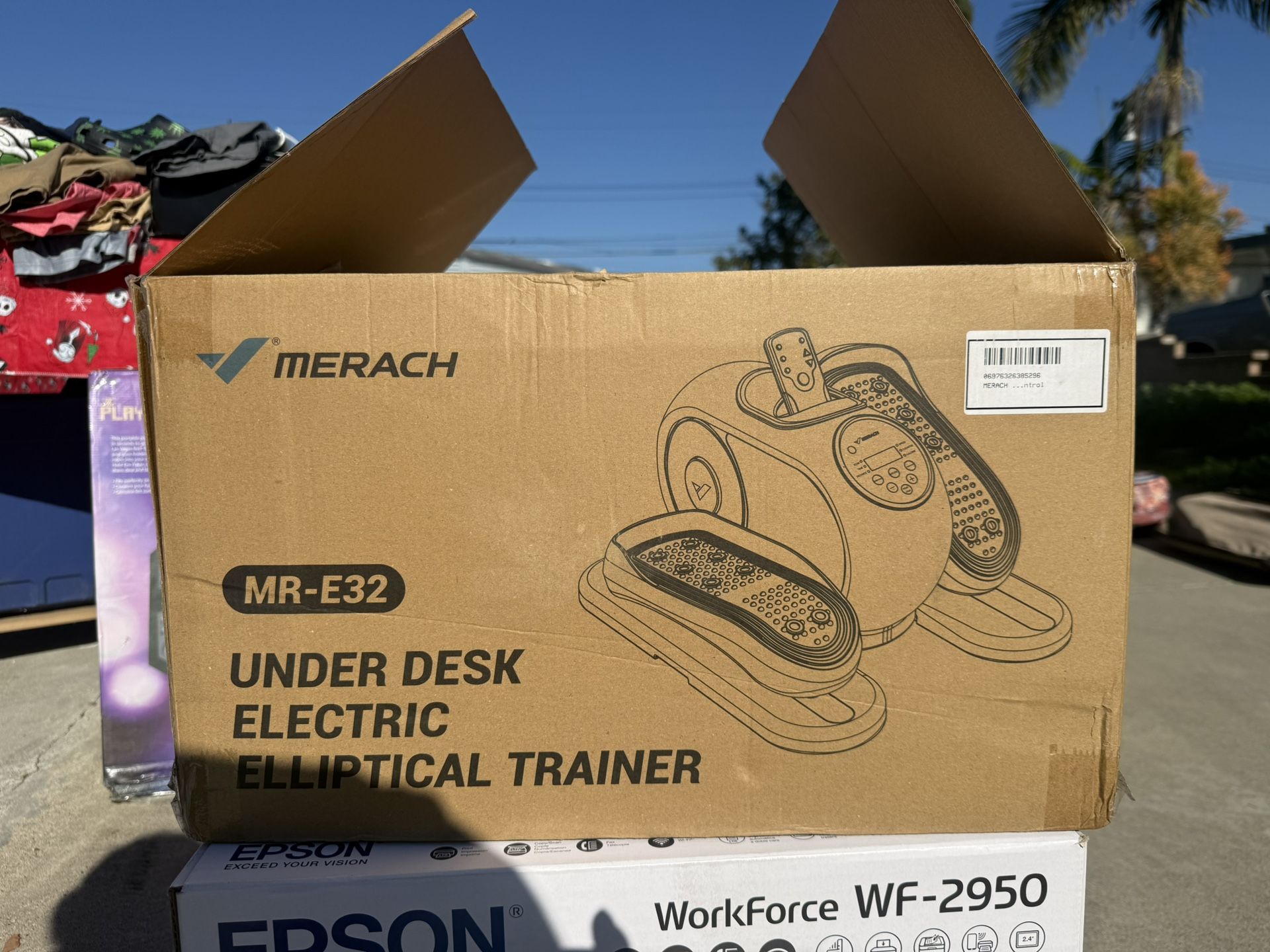 Merach MR-E32 Under Desk Electric Elliptical Trainer