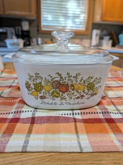 Corning spice of life bakeware with lid