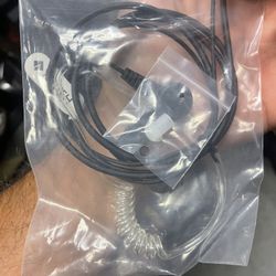 Microphone clip on and earphone