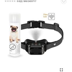 New Pet Life Bark-Myst 3-Level Sensitivity of Spray and Tone Anti-Bark Dog Collar. Msrp $62