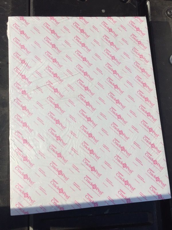 CRACK n PEEL fasson Premium pressure sensitive paper