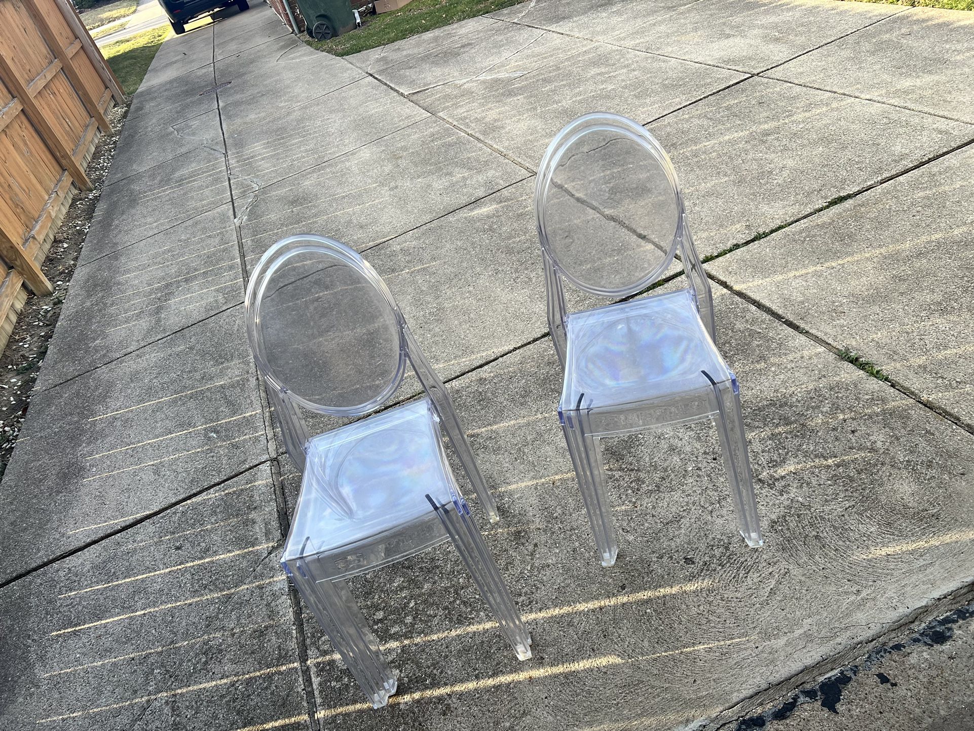 Set of 4 Ghost Chairs