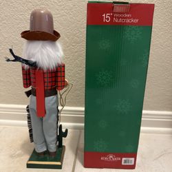 Kurt Adler Old World Handcrafted Wooden Nutcracker Decor 