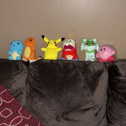 Pokémon Plushies And Kirby 