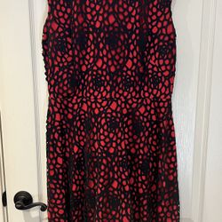 Red/Black Dress