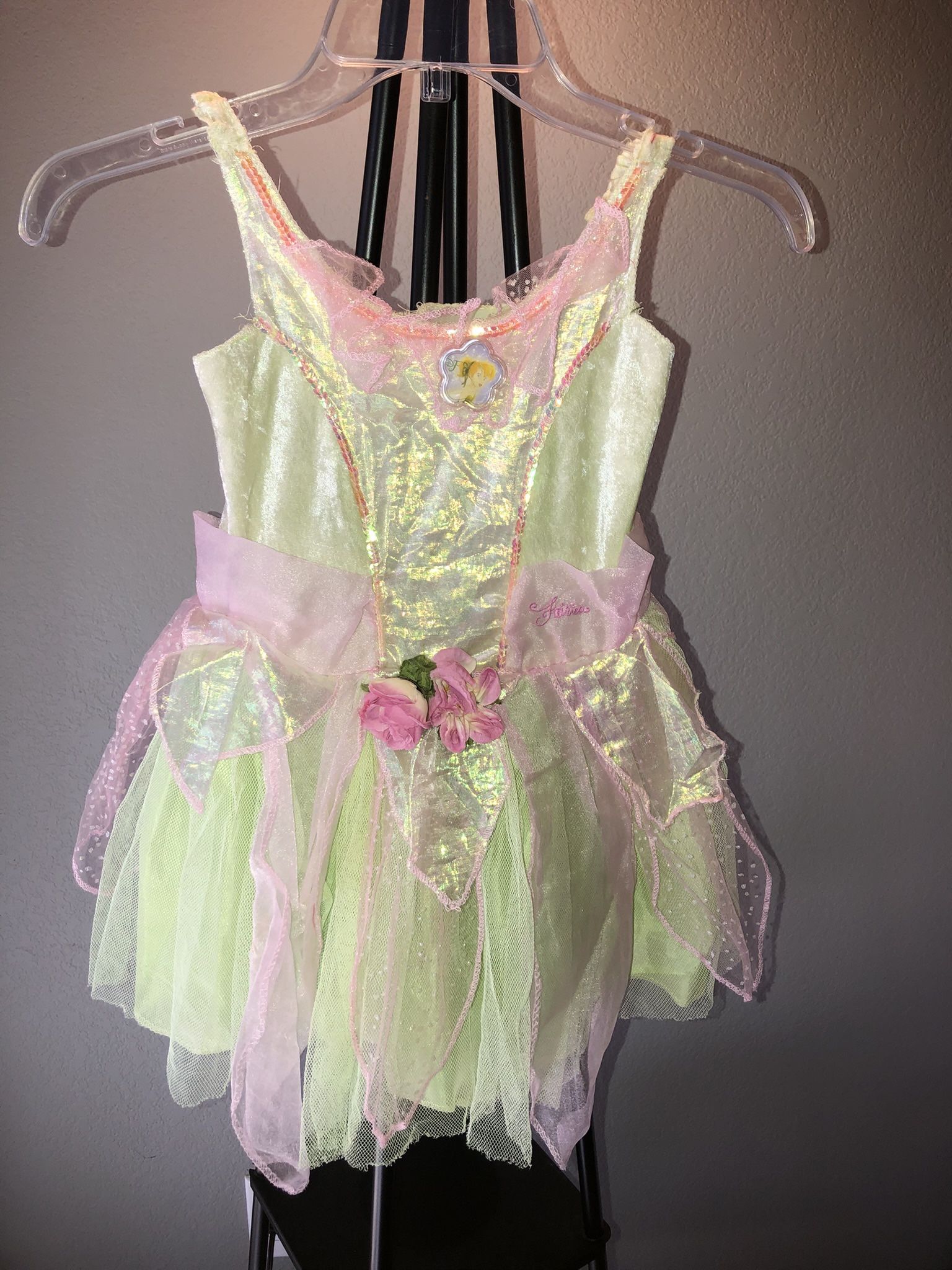 Tinkerbell Fairy Halloween Kids Costume
