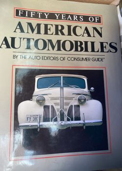 American Automobiles Hardcover Book