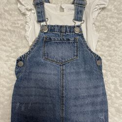Baby Girl Overall Dress 
