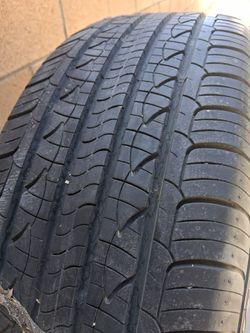 New trailer tire