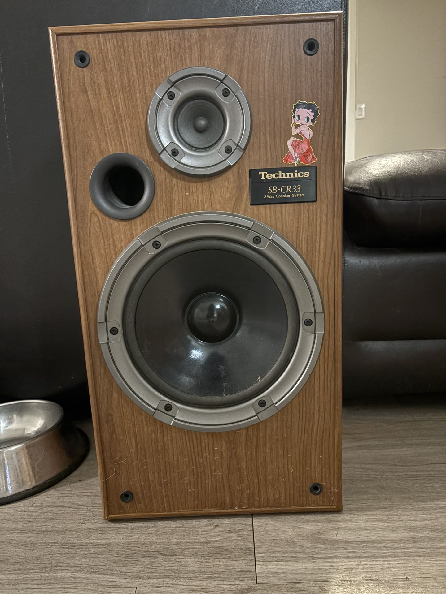 Technics SB-CR33 , 2 Way Speaker System, Pair (2 speakers)
