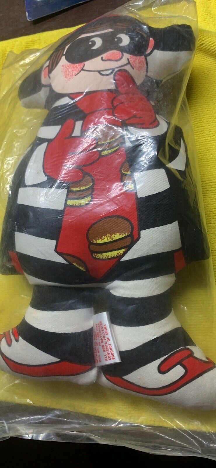 Plush Toy In Sealed Plastic