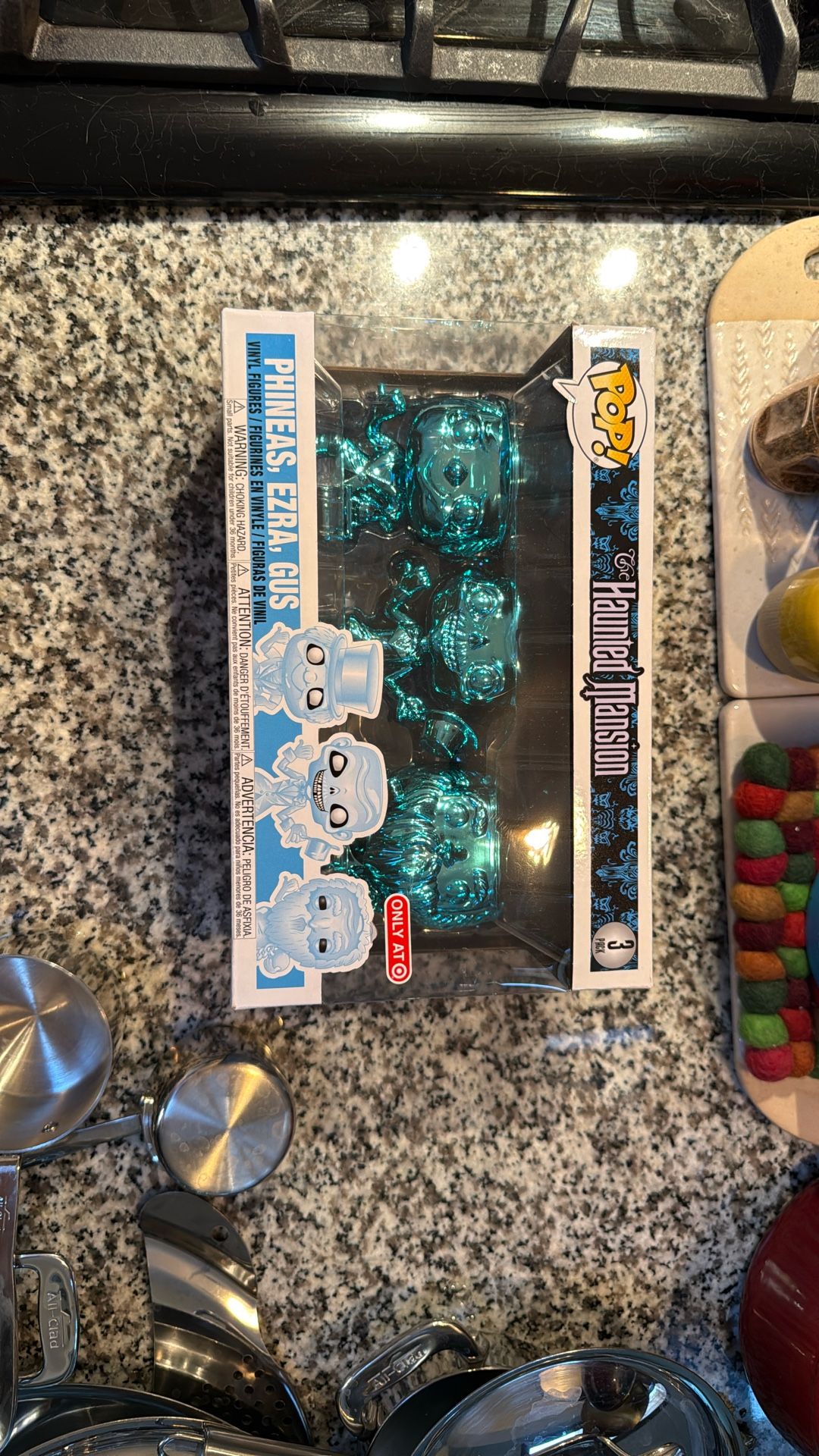 Haunted Mansion Metallic Pops
