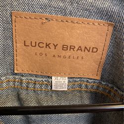 Lucky Brand Denim Stressed Style Jacket
