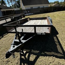 Traila De 12 Pies Con Título Buenas Llantas Lista Para Trabajar 