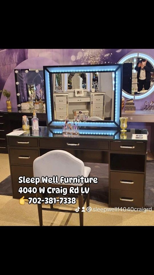 🙋‍♂️ Make Up Vanity Stations -Furniture👉