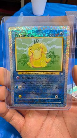 Pokemon card-Psyduck reverse holo