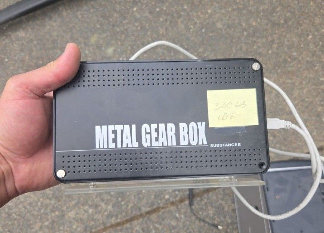 External Hard Drive With OLD Computer