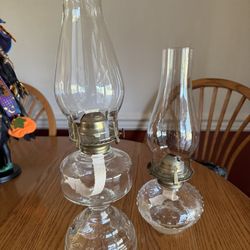 Vintage Oil Lamps