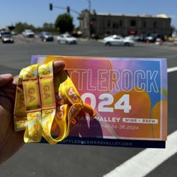 BOTTLE ROCK GA WRISTBANDS !!