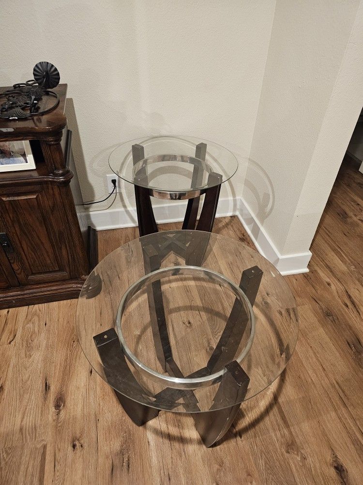 Glass End Tables