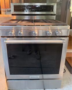 Kitchen aid range gas