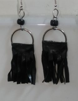 Fringe earrings