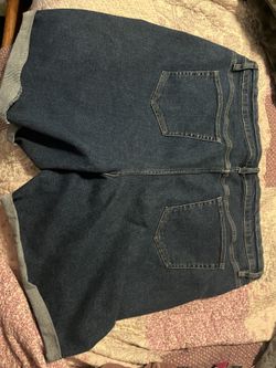 Plus Size Jean Shorts AVA VIV 