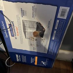 TopPaw -Single Door Foldable 30' Crate