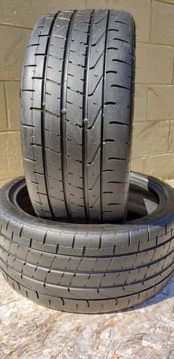 (2) 245/35/19 PIRELLI P ZERO CORSA 98% TREAD