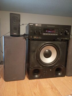 SONY HOME ENTERTAINMENT CENTER