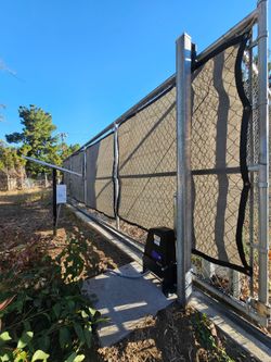 Solar  gate motor