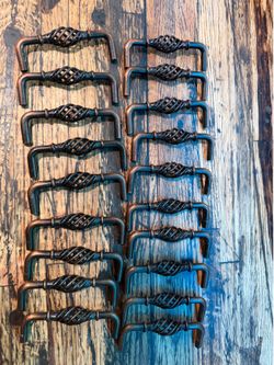 19 bird cage cabinet pulls