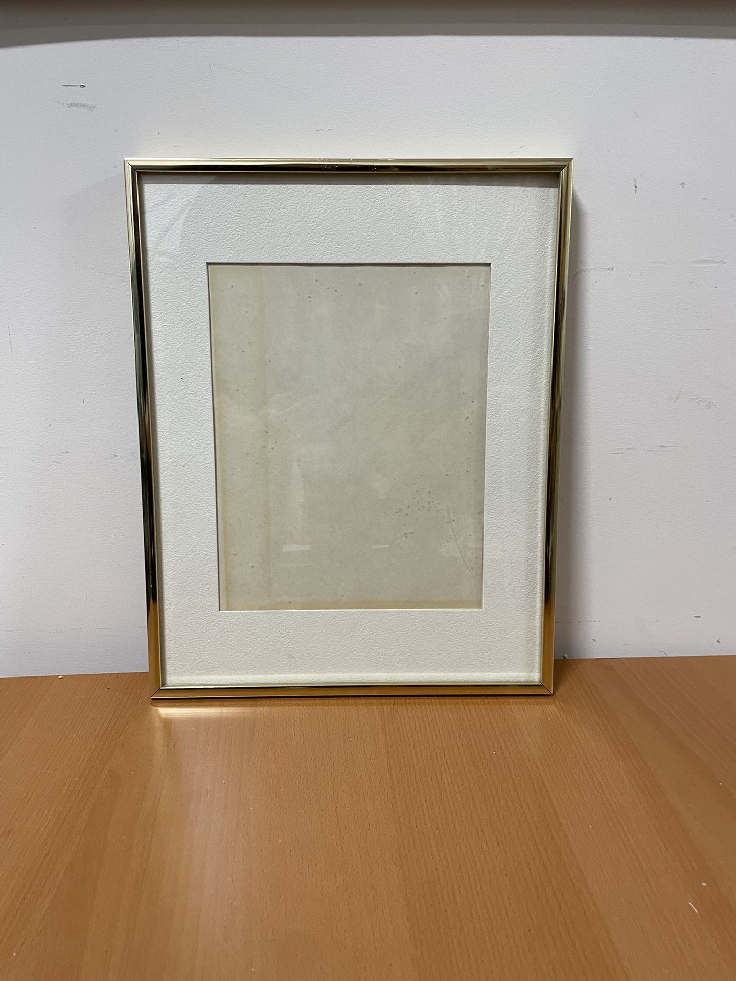 Beautiful Matte Gold Picture Frame