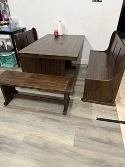 Real wood table