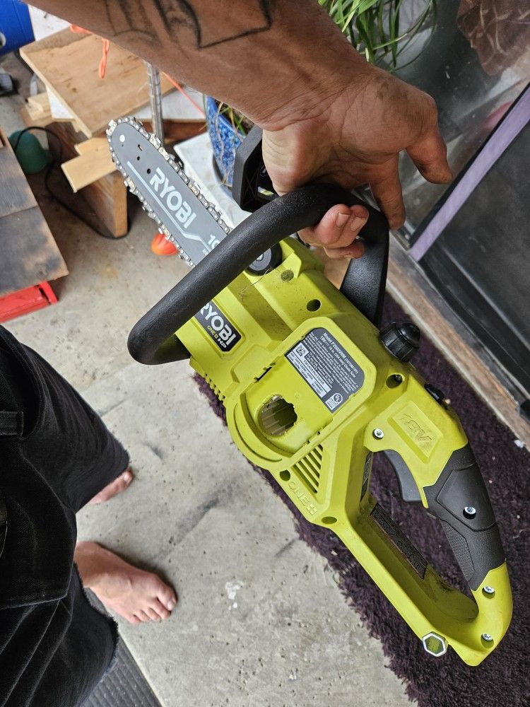 Ryobe Battery Powered Chain Saw