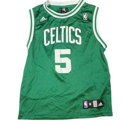 Kevin Garnett Boston Celtics Adidas Jersey Youth Medium 10-12 Green 5 Basketball
