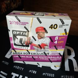 2020 Panini Donruss Optic Baseball Mega Box!