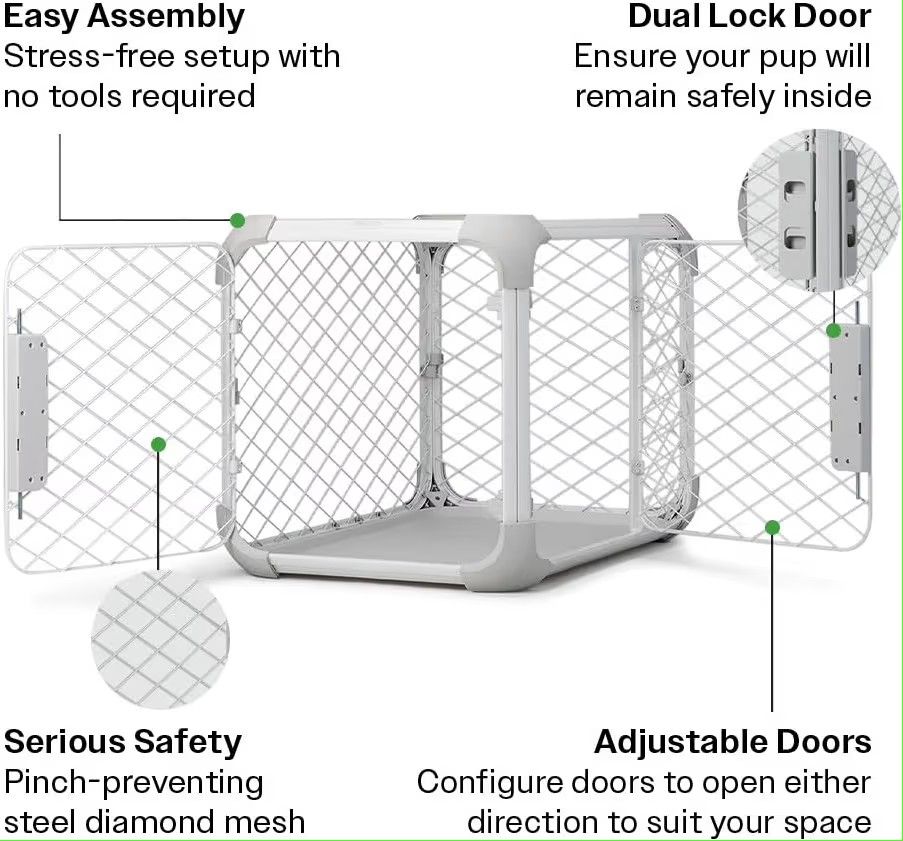Diggs Evolv  Collapsible Dog Crate Medium Brand New In The Box 