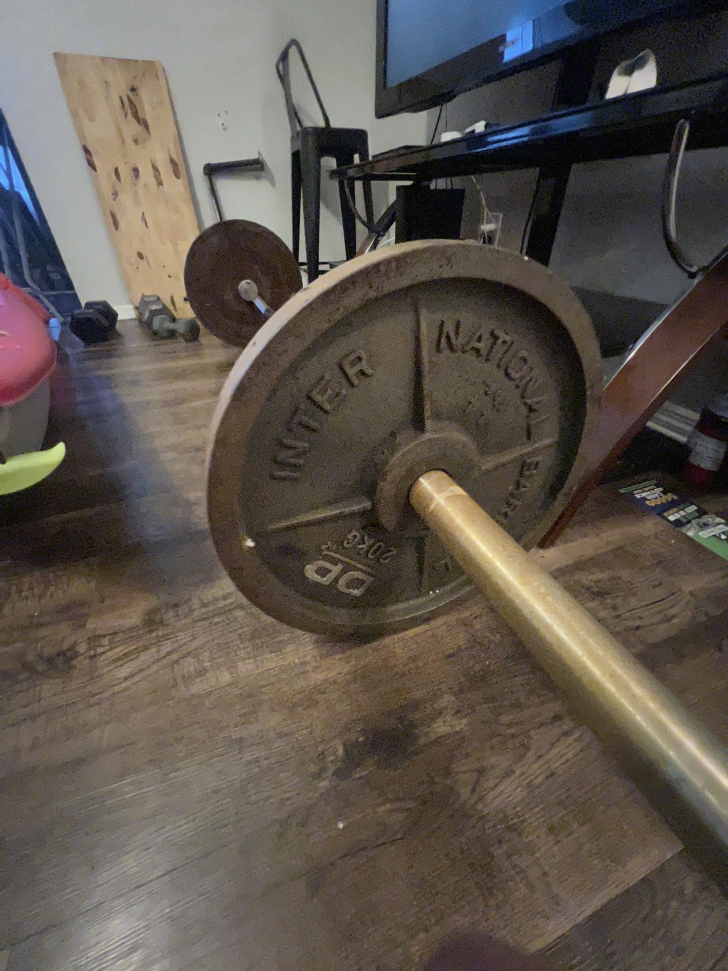 Barbell And Plates 