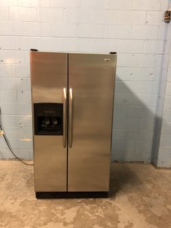 Stainless Side by Side Refrigerator
