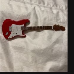 Replica Toy Electric Guitar Handmade Collectible 9.5" 