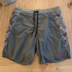 Florence Marine Airtex 2-in-1 Boardshort - Size 34