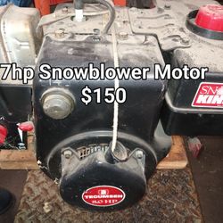 7hp Snow Blower Motor Snow King 3/4 Shaft