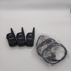 Midland LXT118PA X-tra Talk Walkie Talkie Two Way Radio & Earphones Lot 3 