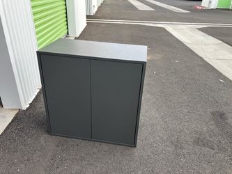 Grey cabinet